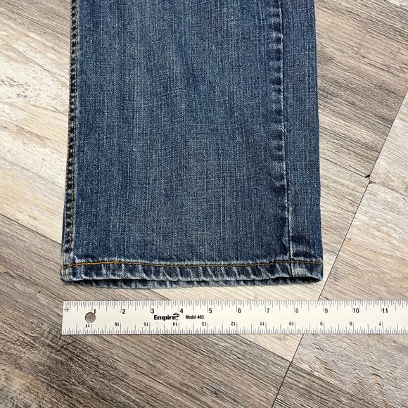 Vintage y2k 2000s Levis 559 Dark Wash Mens 38x32 Relaxed Denim Jeans Red‎ Tab - Picture 14 of 14